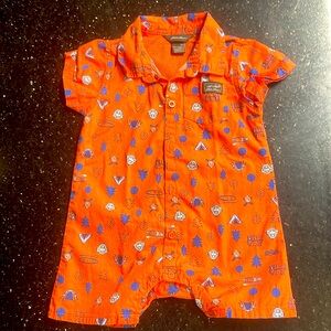 Eddie Bauer cotton romper.